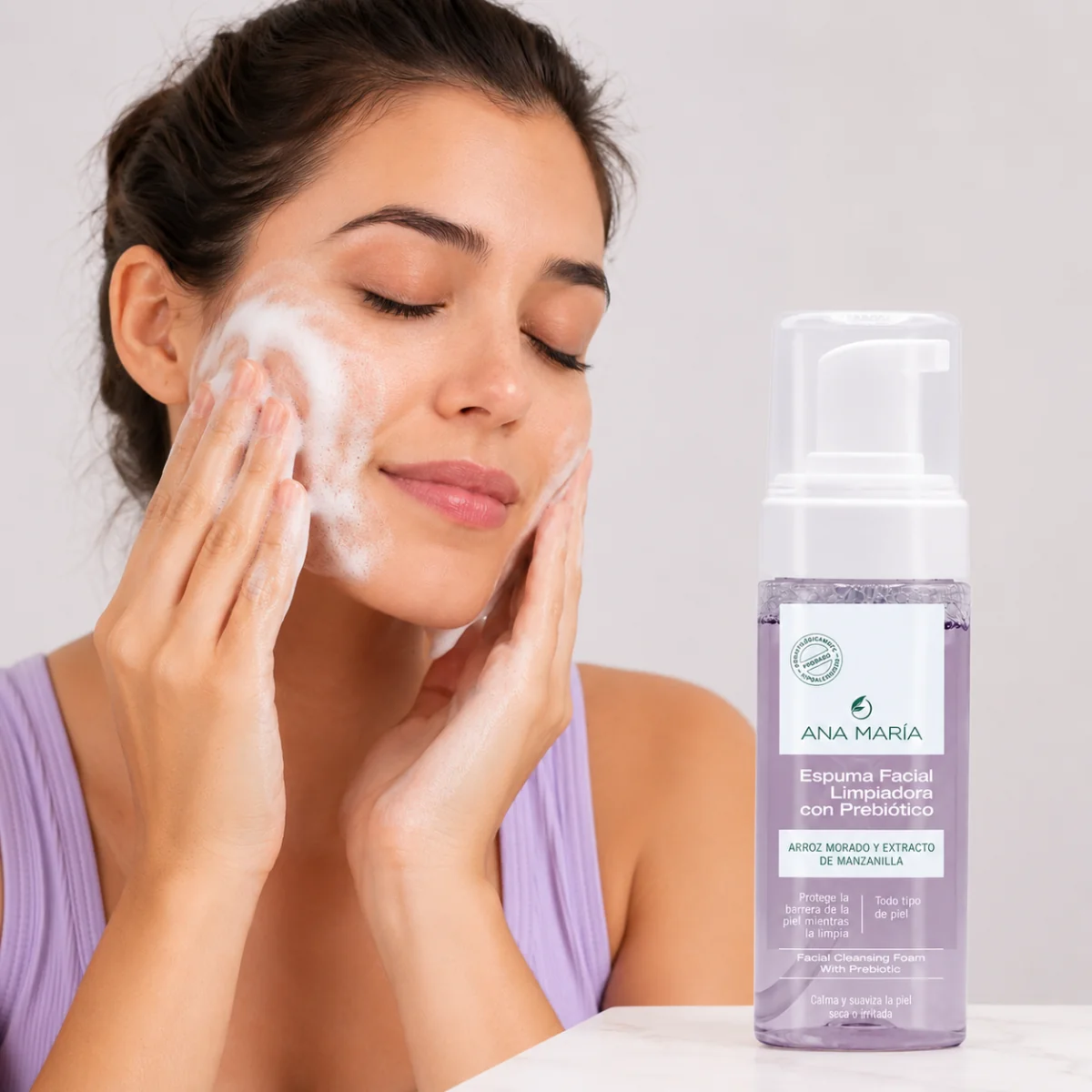 Espuma Facial Limpiadora Ana María - Imagen 2